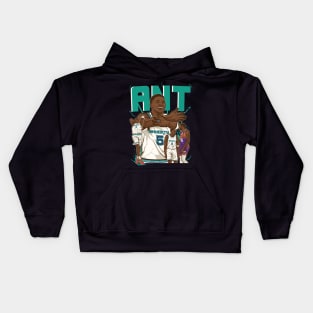 Anthony Edwards “Ant” Cartoon Kids Hoodie